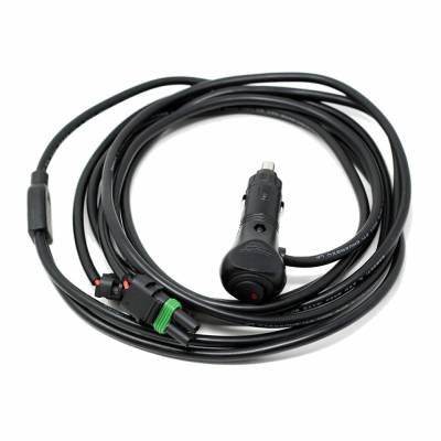 Baja Designs - Baja Designs 10 Foot Wire Harness w/12v Cigarette Plug-2 Light Max 85 Watts