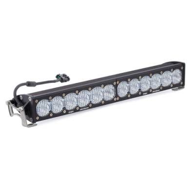 Baja Designs - Baja Designs 20 Inch LED Light Bar Single Straight Wide Driving Combo Pattern OnX6