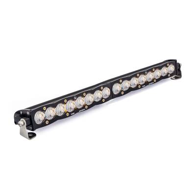 Baja Designs - Baja Designs 20 Inch LED Light Bar Single Straight Wide Driving Pattern S8 Series