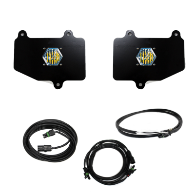 Baja Designs - Baja Designs Jeep JT LED Light Dual S1 Reverse Kit w/Upfitter For 18-Pres Wrangler JT