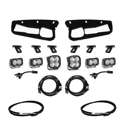 Baja Designs - Baja Designs Bronco Fog Pocket Kit 21-Up Ford Bronco Pro w/Upfitter