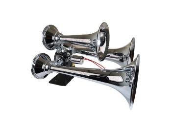 Kleinn Automotive Air Horns - Kleinn Automotive Air Horns 500 Chrome Triple Horn