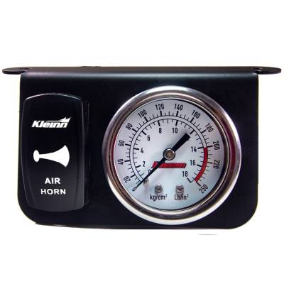 Kleinn Automotive Air Horns - Kleinn Automotive Air Horns 1303W Air Pressure Gauge