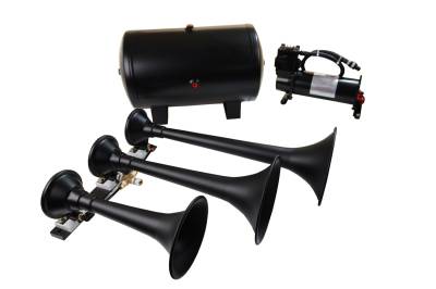 Kleinn Automotive Air Horns - Kleinn Automotive Air Horns HK9 Pro Blaster Triple Horn Kit