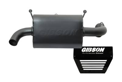 Gibson Performance - Gibson Performance 98028 Polaris UTV Single Exhaust