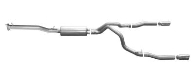 Gibson Performance - Gibson Performance 65651 Cat-Back Dual Split Exhaust System