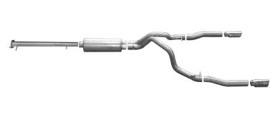 Gibson Performance - Gibson Performance 65648 Cat-Back Dual Split Exhaust System