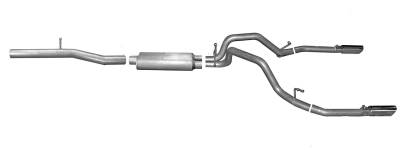 Gibson Performance - Gibson Performance 65657 Cat-Back Dual Split Exhaust System