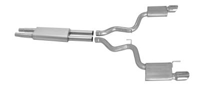 Gibson Performance - Gibson Performance 619015 Cat-Back Dual Split Exhaust System