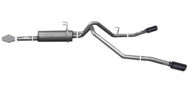 Gibson Performance - Gibson Performance 67500B Black Elite Cat-Back Dual Extreme Exhaust System