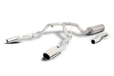 Gibson Performance - Gibson Performance 65682 Cat-Back Dual Split Exhaust System