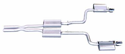 Gibson Performance - Gibson Performance 617004 Cat-Back Dual Split Exhaust System