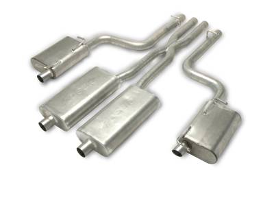 Gibson Performance - Gibson Performance 617008 Cat-Back Dual Split Exhaust System