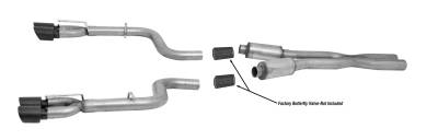 Gibson Performance - Gibson Performance 617010-B Cat-Back Dual Exhaust System