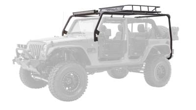 Body Armor - Body Armor JK-6124-1 Cargo Roof Rack System