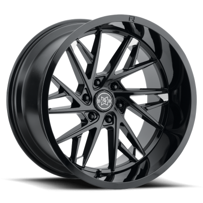 Method Racing Wheels - 20x10 Method MR801 -  6x5.5  5.85in.BS - Gloss Black Milled