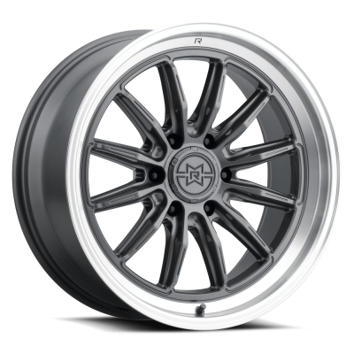 Method Racing Wheels - 22x10 Method MR803 -  6x135  5.85in.BS - Gloss Titanium - Machined Lip