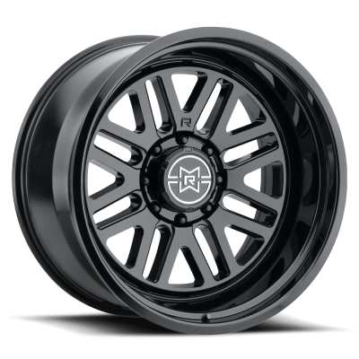 Method Racing Wheels - 22x10 Method MR804 -  8x6.5  4.75in.BS - Gloss Black