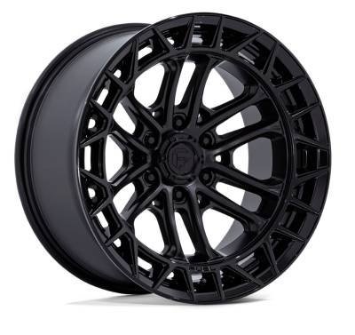 Fuel Wheel - 17X9 FC874 CELSIUS - 6X135 5.04in.BS - MATTE BLACK W/ GLOSS BLACK LIP