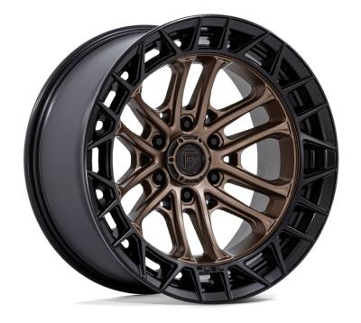 Fuel Wheel - 17X9 FC874 CELSIUS - 6X135 4.53in.BS - MATTE BRONZE W/ MATTE BLACK LIP