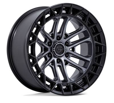 Fuel Wheel - 17X9 FC874 CELSIUS - 6X135 5.04in.BS - MATTE GUNMETAL W/ MATTE BLACK LIP