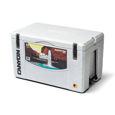 Canyon Coolers - V2 Canyon Cooler Outfitter 55 White Marble - 55 Quart