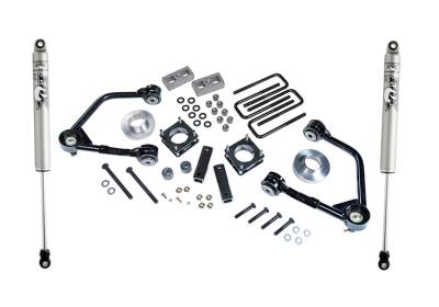 Superlift - Superlift K1011F Suspension Lift Kit w/Shocks