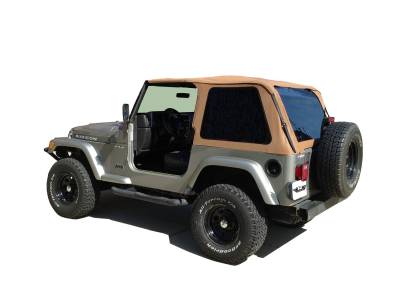 Rampage - Rampage 109517 Frameless Soft Top Kit