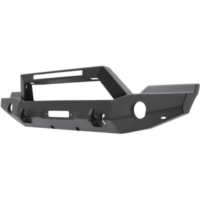 Westin - Westin 59-80055 WJ2 Full Width Front Bumper w/LED Light Bar Mount