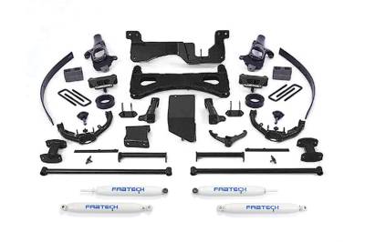 Fabtech - Fabtech K1015 Performance Lift System w/Shocks