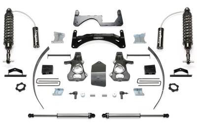 Fabtech - Fabtech K1112DL Basic Lift System w/Shocks