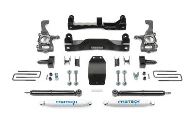 Fabtech - Fabtech K2209 Basic Lift System w/Shocks