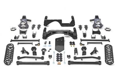 Fabtech - Fabtech K1018 Basic Lift System w/Shocks