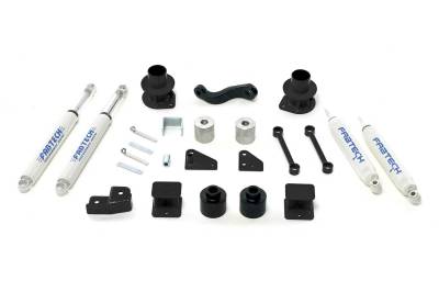 Fabtech - Fabtech K4037 Basic Lift System w/Shocks