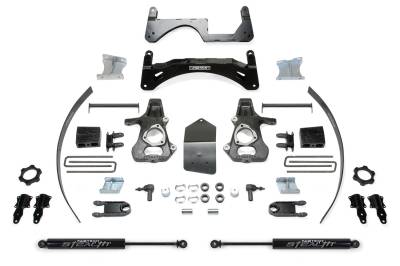 Fabtech - Fabtech K1067M Basic Lift System w/Shocks