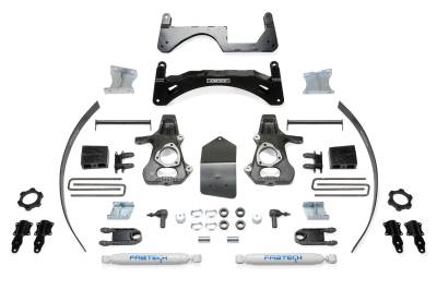 Fabtech - Fabtech K1068 Basic Lift System w/Shocks