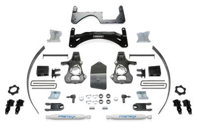 Fabtech - Fabtech K1067 Basic Lift System w/Shocks