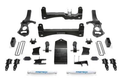 Fabtech - Fabtech K1136 Basic Lift System w/Shocks