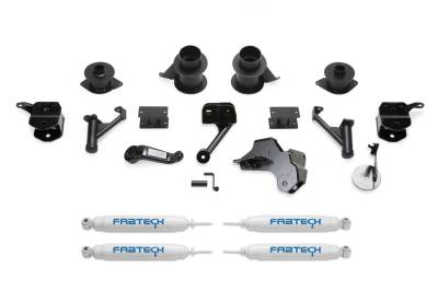 Fabtech - Fabtech K3173 Basic Lift System w/Shocks