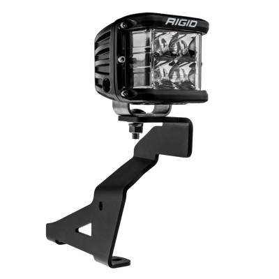 Rigid Industries - Rigid Industries 46737 A-Pillar D-SS Series Light Mount Kit