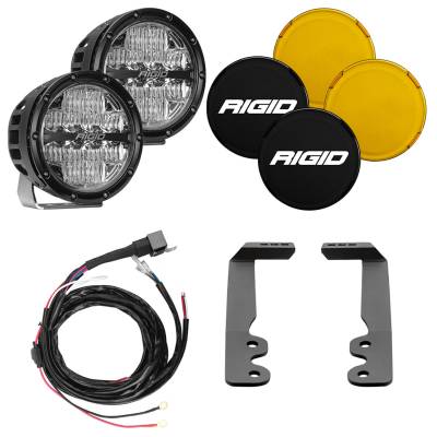 Rigid Industries - Rigid Industries 46806 A-Pillar 360-Series Light Mount Kit