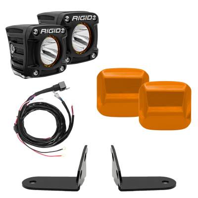 Rigid Industries - Rigid Industries 41673 RIGID Revolve A-Pillar Light Bar Kit