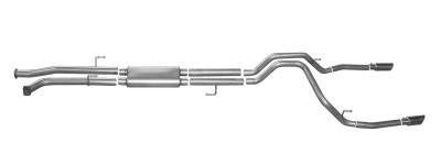 Gibson Performance - Gibson Performance 67402 Cat-Back Dual Split Exhaust System