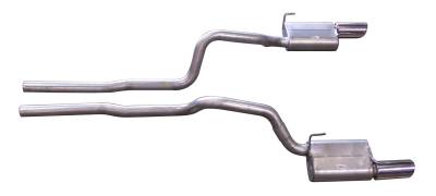 Gibson Performance - Gibson Performance 619006 Cat-Back Dual Exhaust System