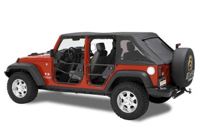 Bestop - Bestop 51811-01 HighRock 4x4 Element Doors