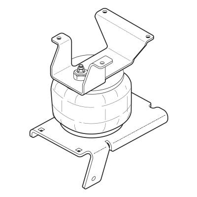 Firestone Ride-Rite - Firestone Ride-Rite 2423 Ride-Rite Air Helper Spring Kit