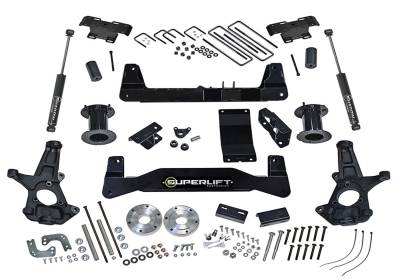 Superlift - Superlift K162 Suspension Lift Kit w/Shocks