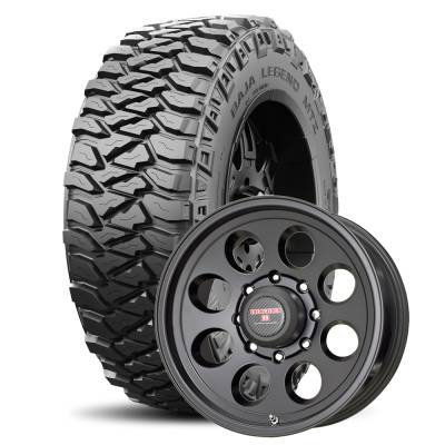 Mickey Thompson - 31X10.50R15LT M/T BAJA LEGEND MTZ RWL on 15x8 DR Tracker III Black