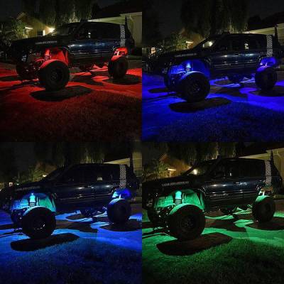 Night Stalker Lighting - Night Stalker 4 Color RGB LED Light Bars - 7.5 In. - 18 Watt - Image 3