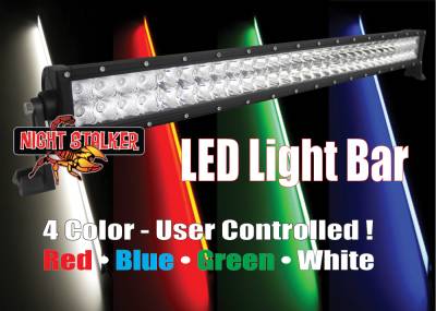 Night Stalker Lighting - Night Stalker 4 Color RGB LED Light Bars - 7.5 In. - 18 Watt - Image 1